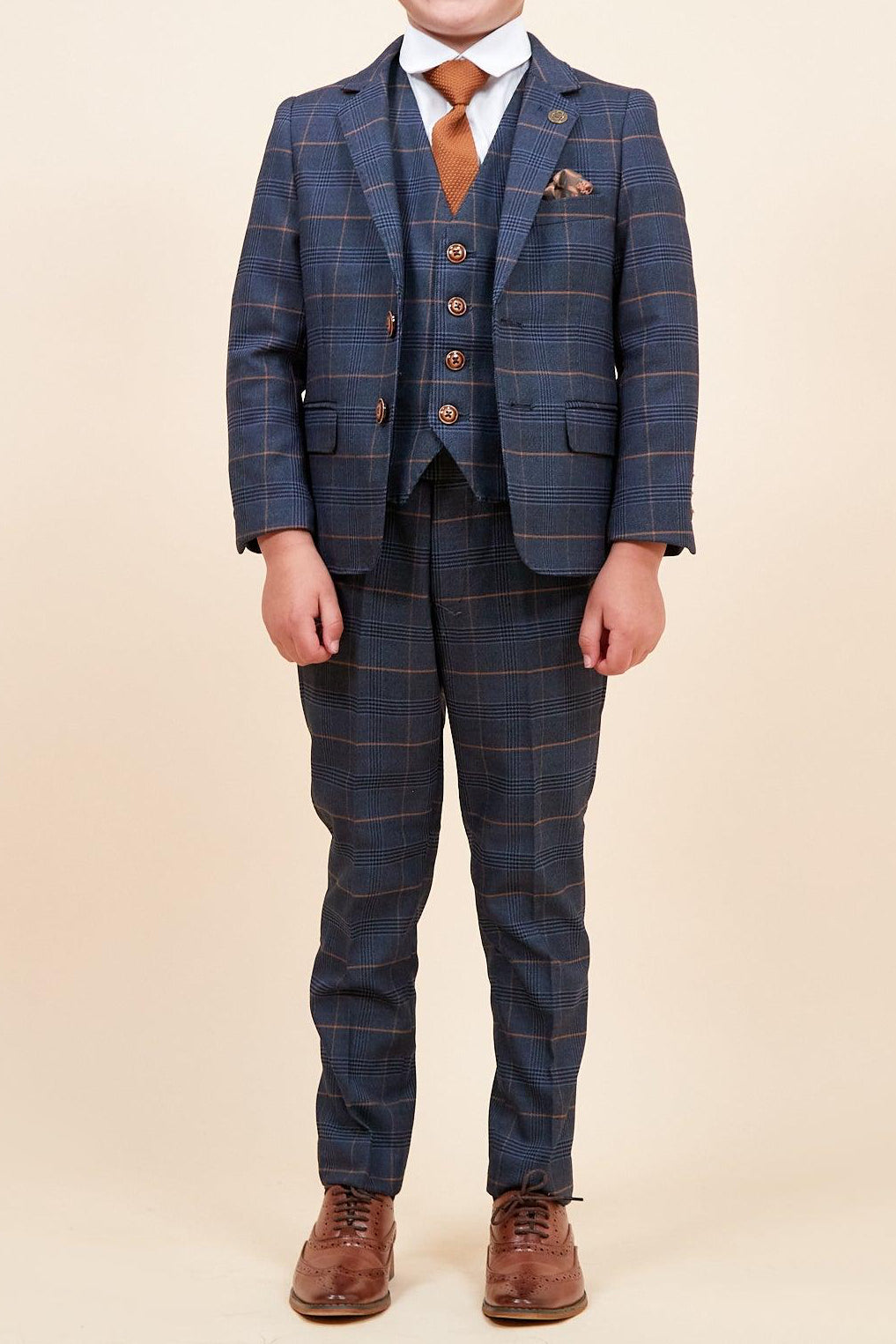 Marc Darcy Jenson Boys Suit Marine