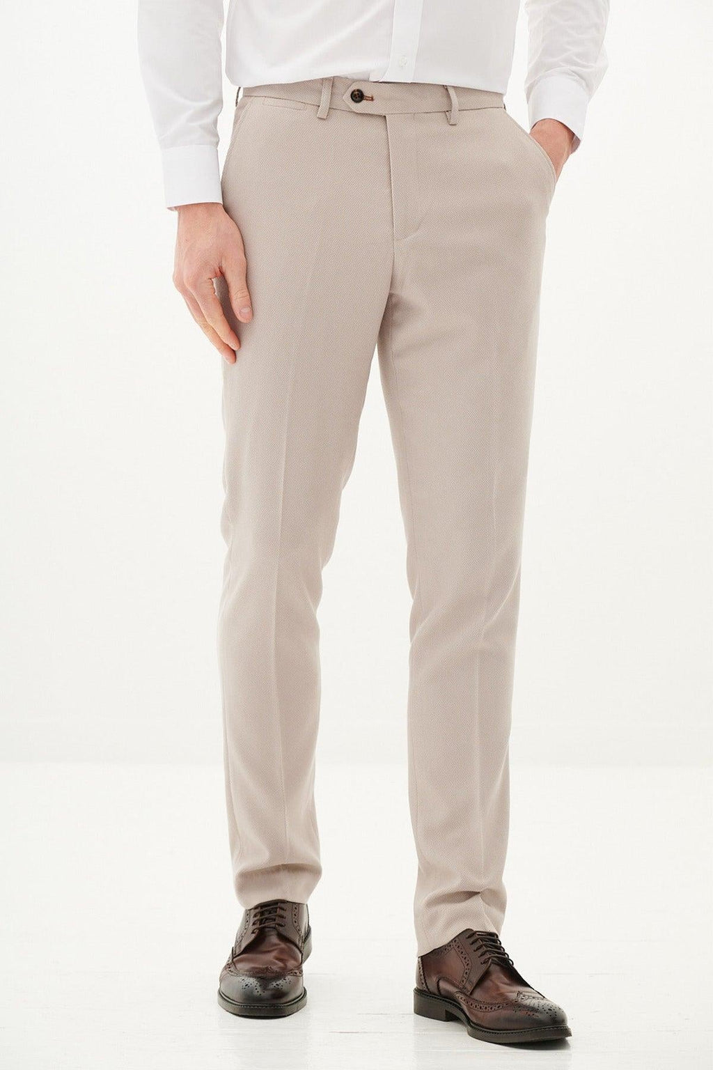 Marc Darcy HM5 Trousers - Stone