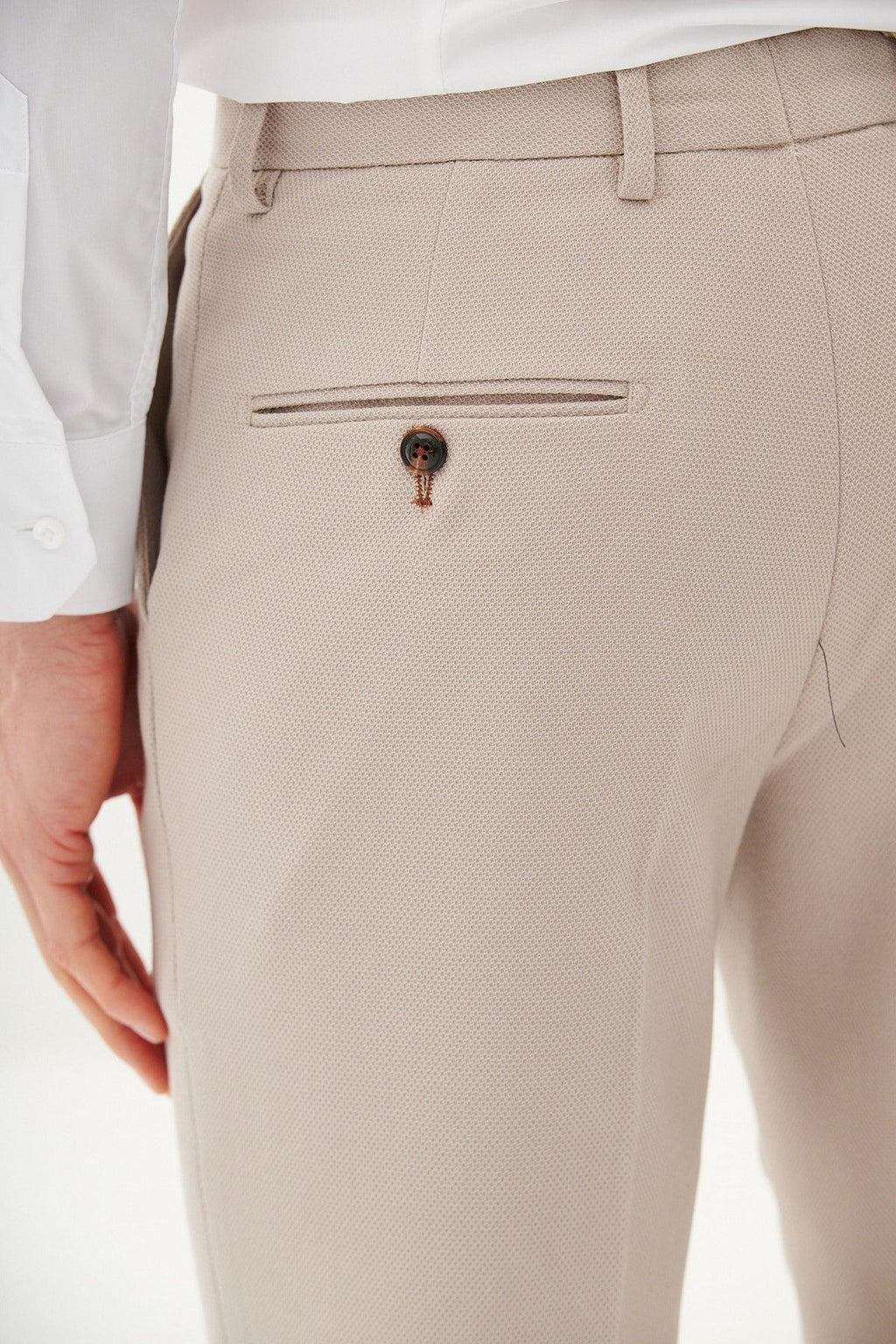 Marc Darcy HM5 Trousers - Stone