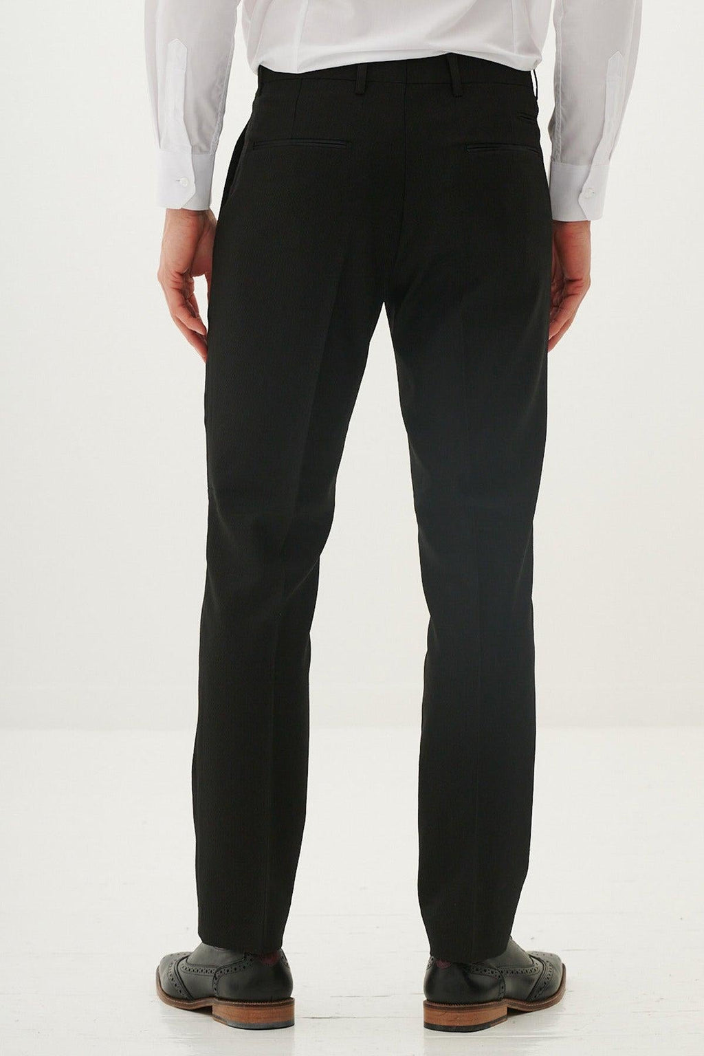 Marc Darcy Dalton Three Piece Tuxedo - Black