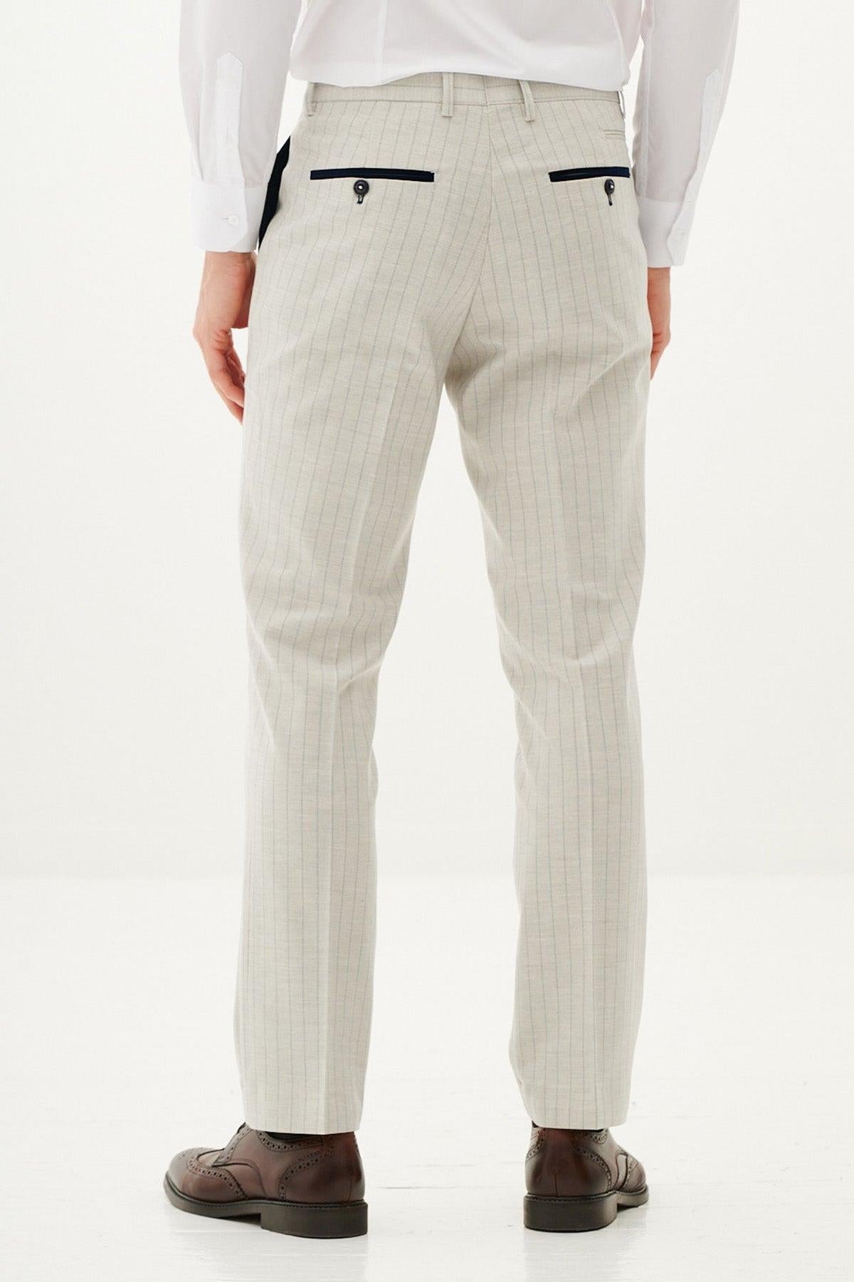 Marc Darcy Grant Trousers - Stone