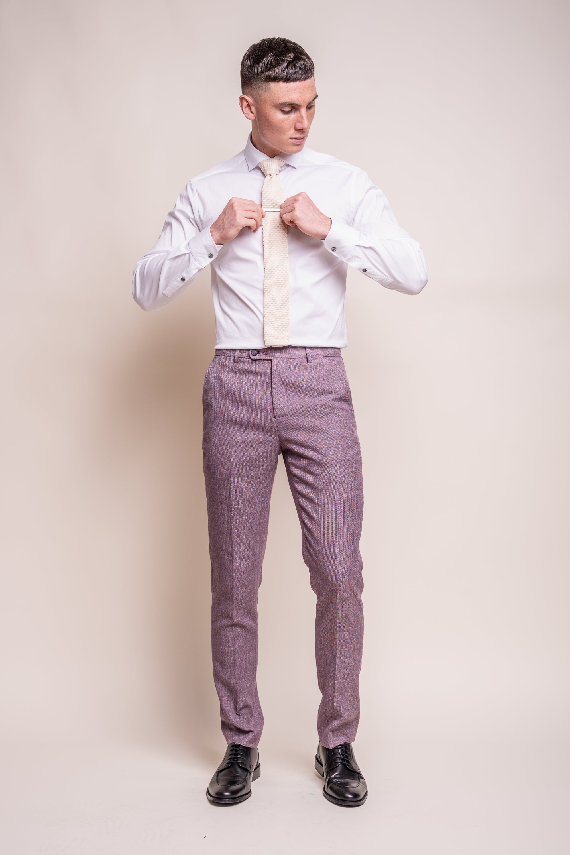 Cavani Miami Three Piece Suit - Lilac