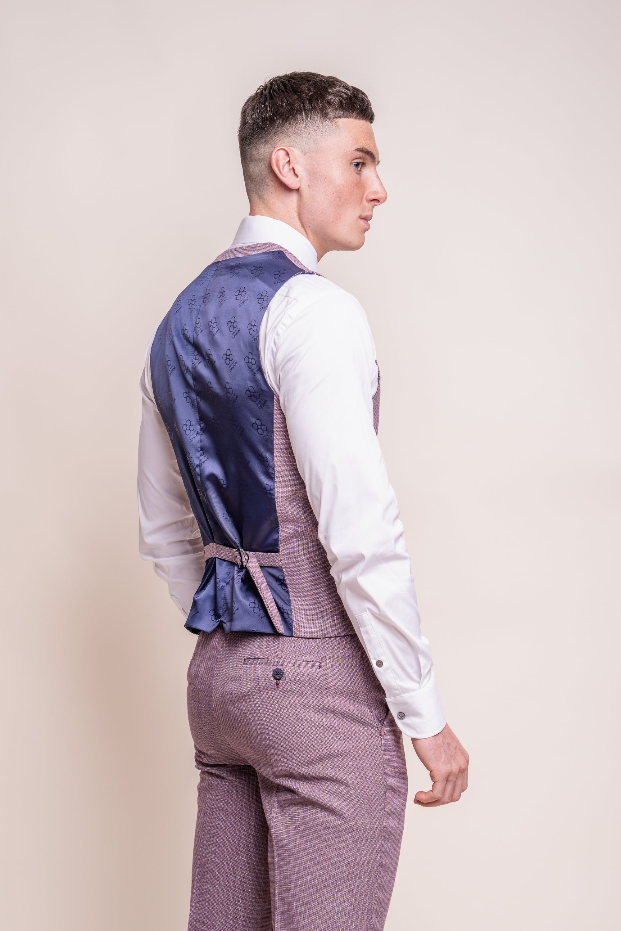 Cavani Miami Three Piece Suit - Lilac