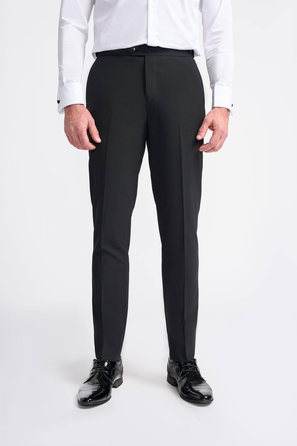 Cavani Aspen Two Piece Dinner Suit Trousers without Satin Tape - Black