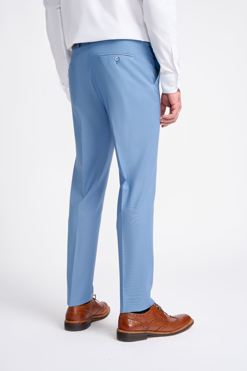 Cavani Bond Two Piece Double Breasted Suit - Ocean Blue