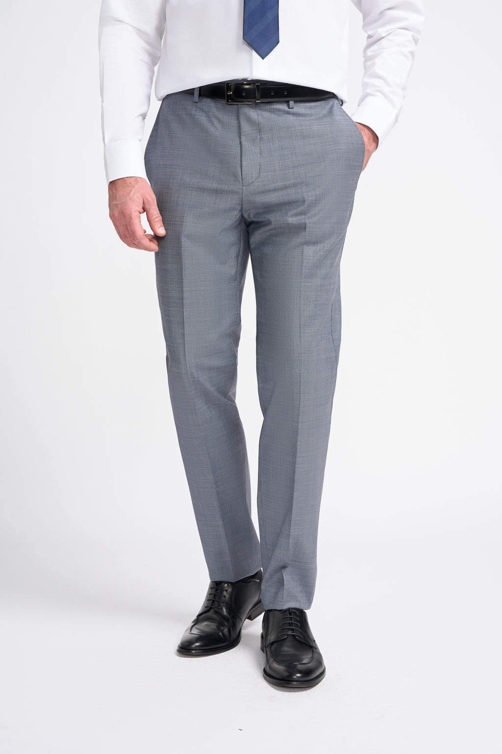 Cavani Bond Three Piece Single Breasted Suit - Puppy Tooth