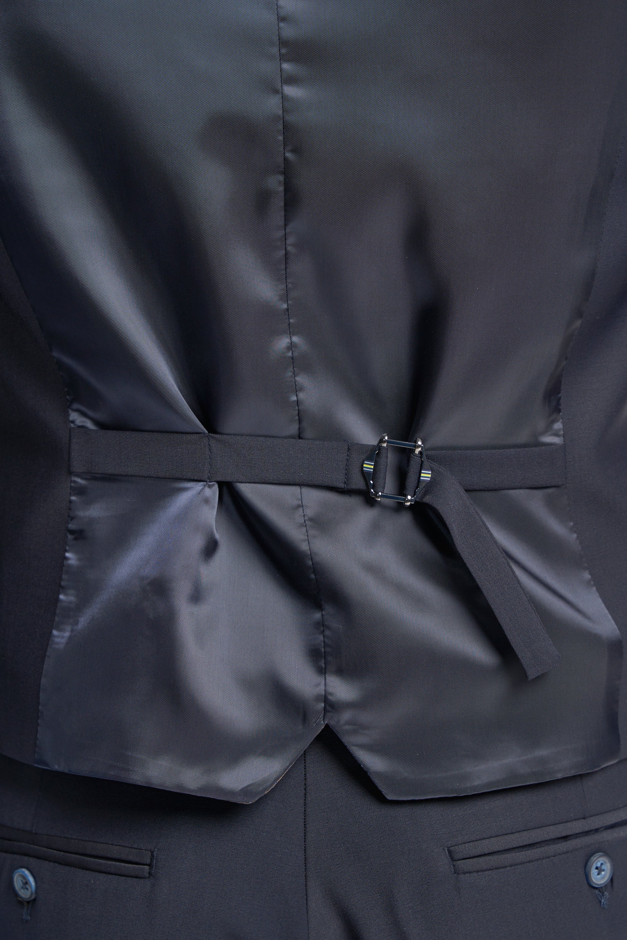 Cavani Bond Three Piece Single Breasted Suit - Midnight Navy