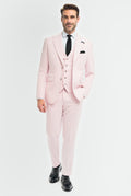 Cavani Tropez Three Piece Suit - Mauve