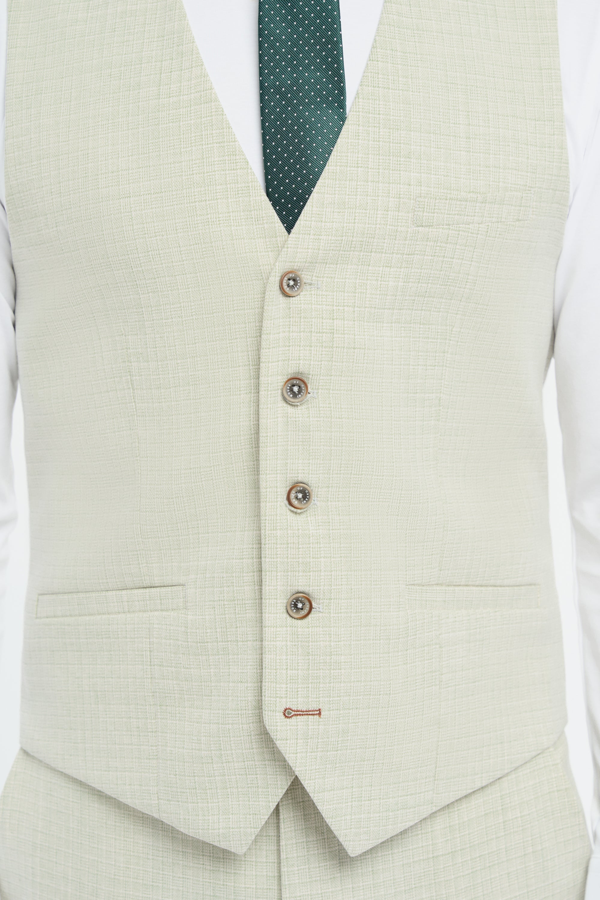 Cavani Tropez Three Piece Suit - Sage