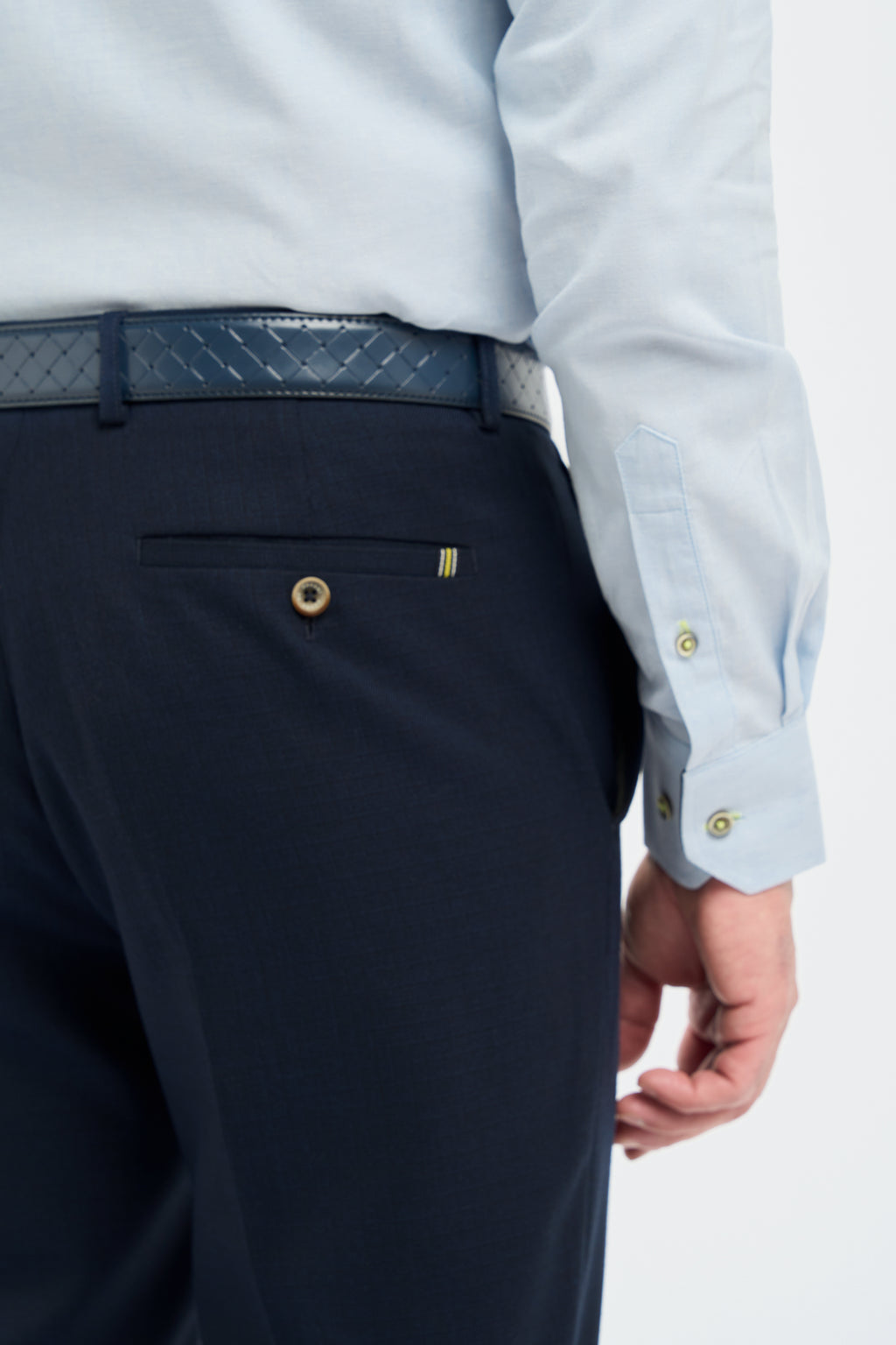Cavani Tropez Three Piece Suit - Navy Blue