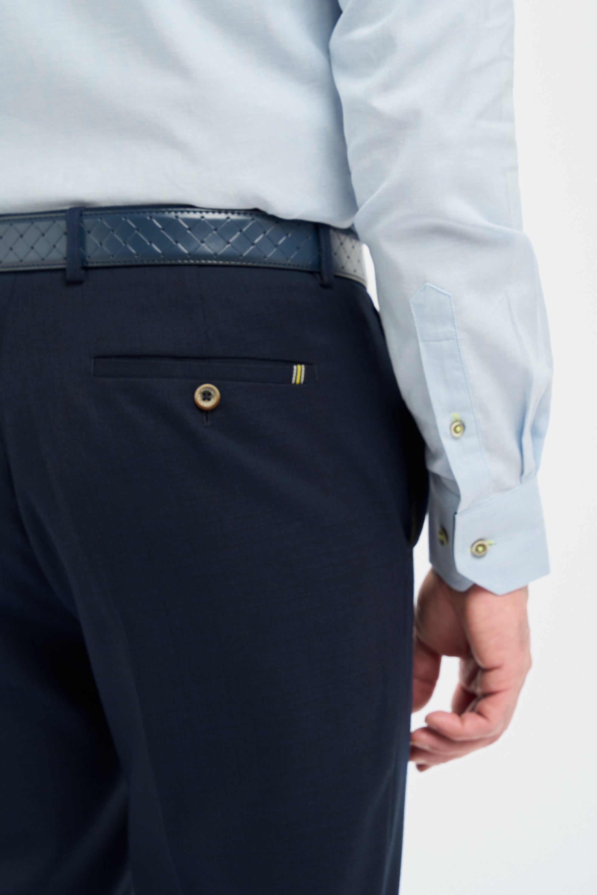 Cavani Tropez Three Piece Suit - Navy Blue