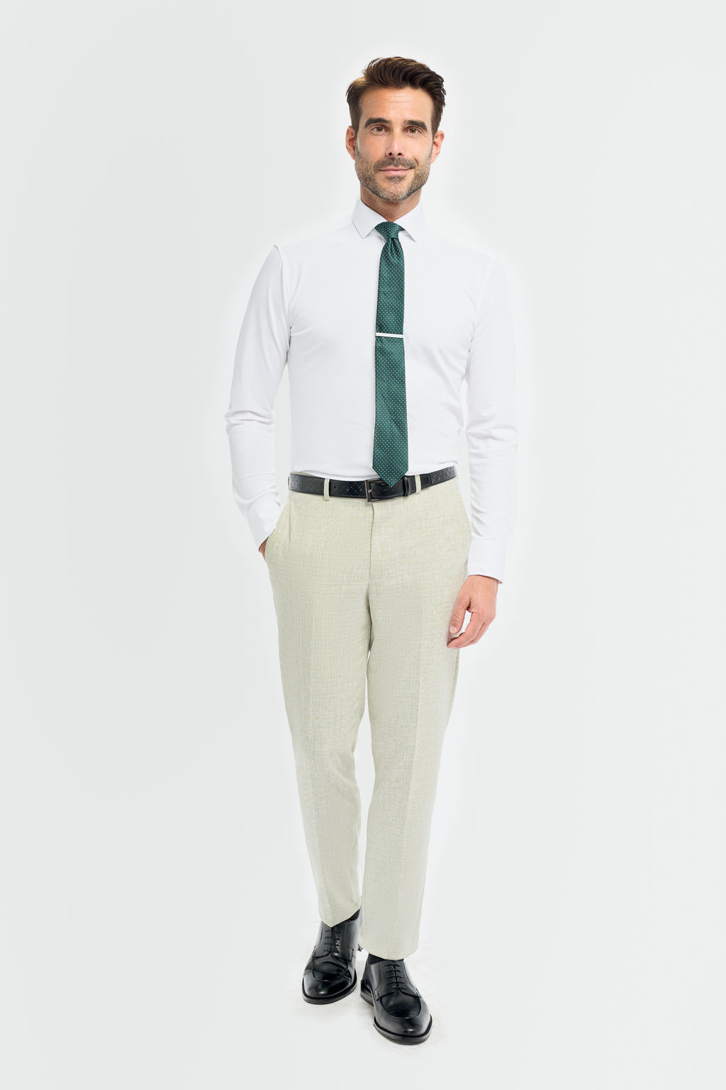 Cavani Tropez Three Piece Suit - Sage