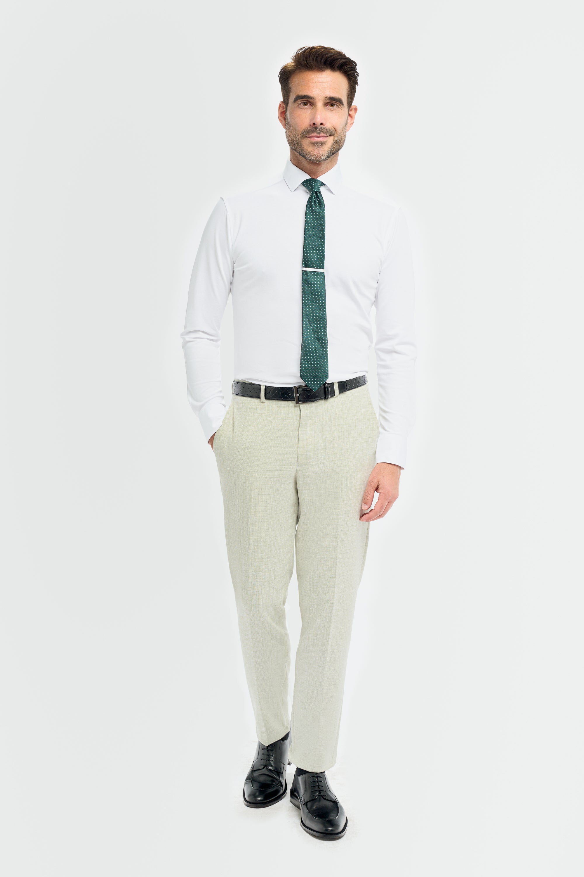 Cavani Tropez Three Piece Suit - Sage