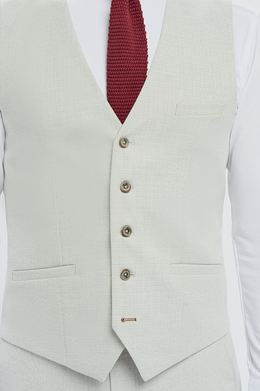 Cavani Tropez Three Piece Suit - Slate