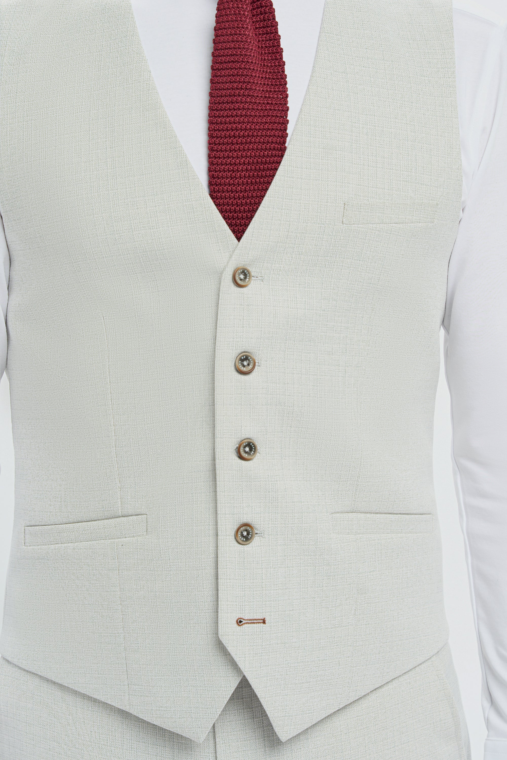 Cavani Tropez Three Piece Suit - Slate