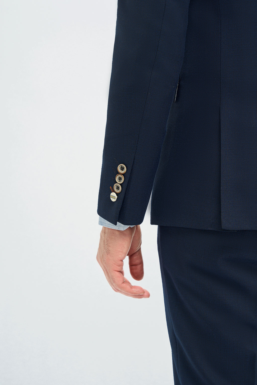 Cavani Tropez Three Piece Suit - Navy Blue