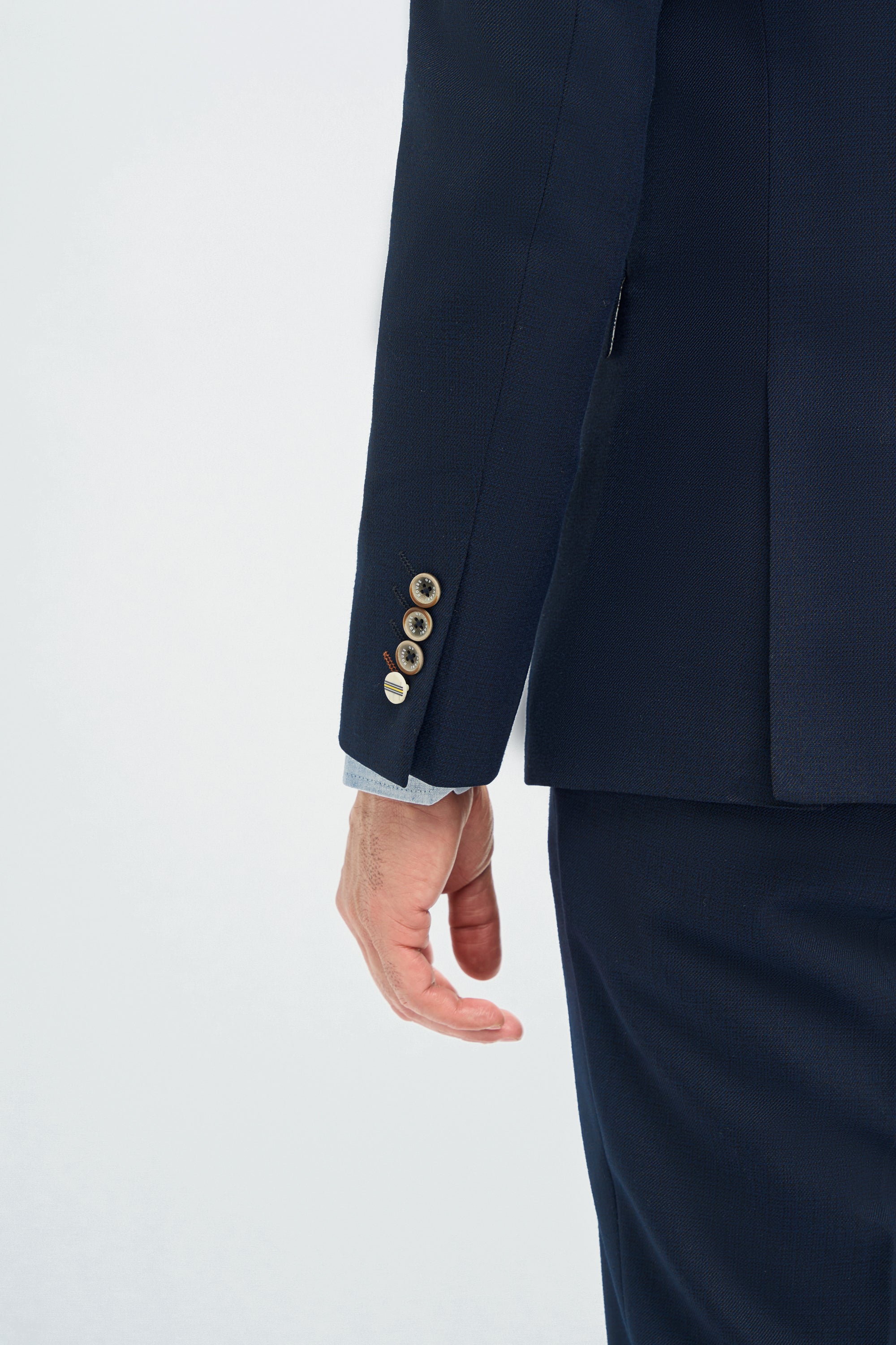 Cavani Tropez Three Piece Suit - Navy Blue