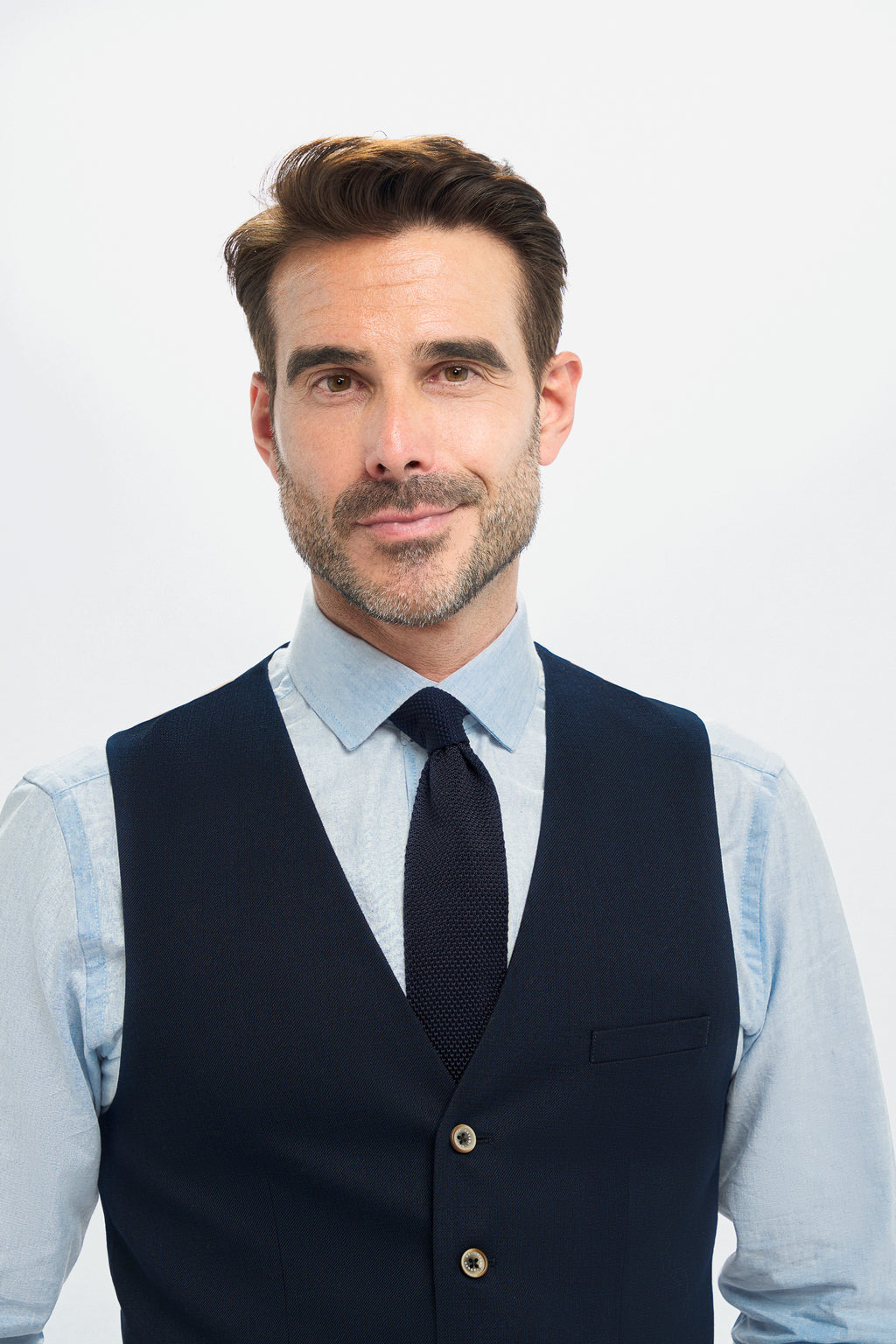 Cavani Tropez Three Piece Suit - Navy Blue