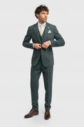 Cavani Thomas Three Piece Suit - Olive