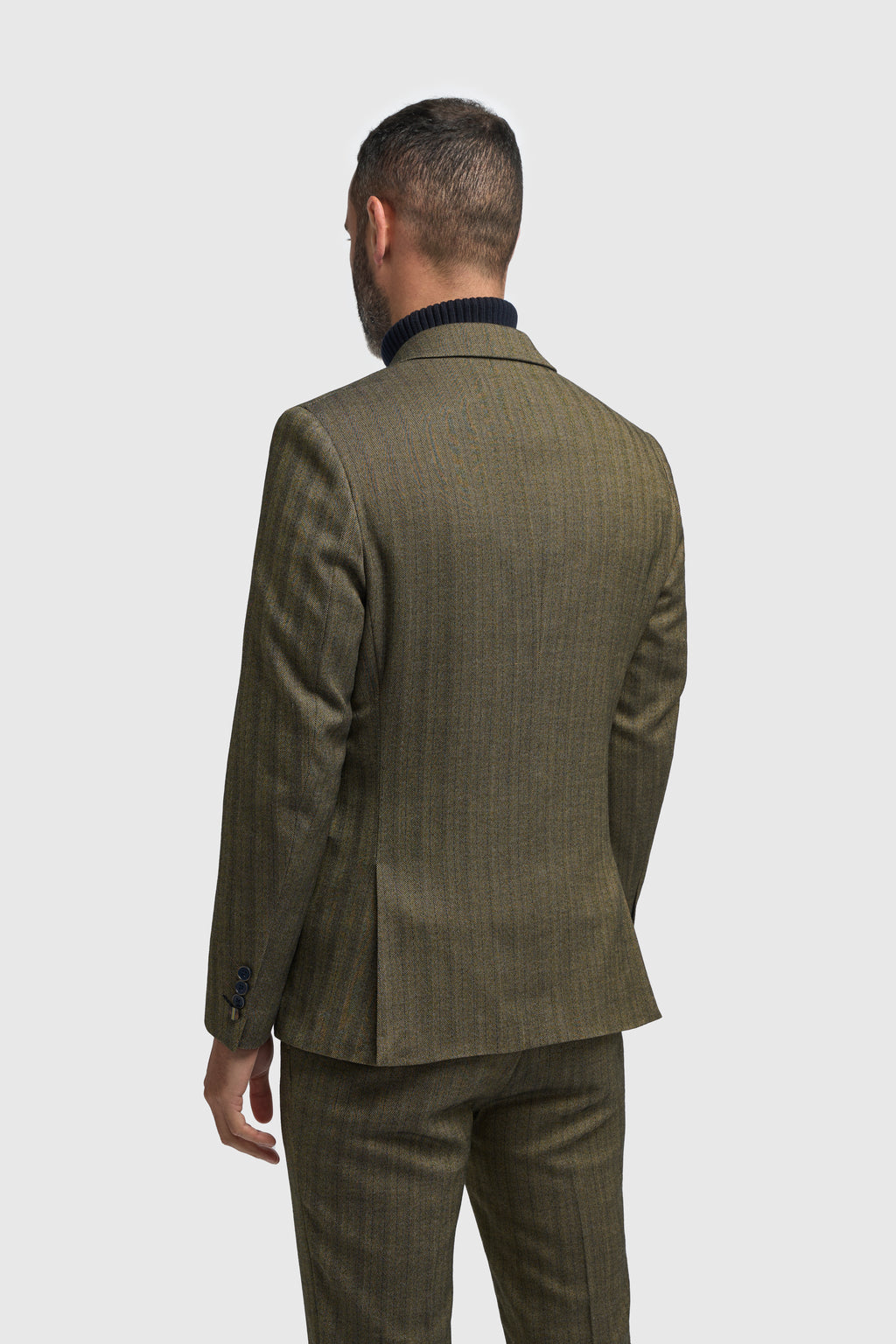 Cavani Damon Three Piece Suit With Double Breasted Waistcoat