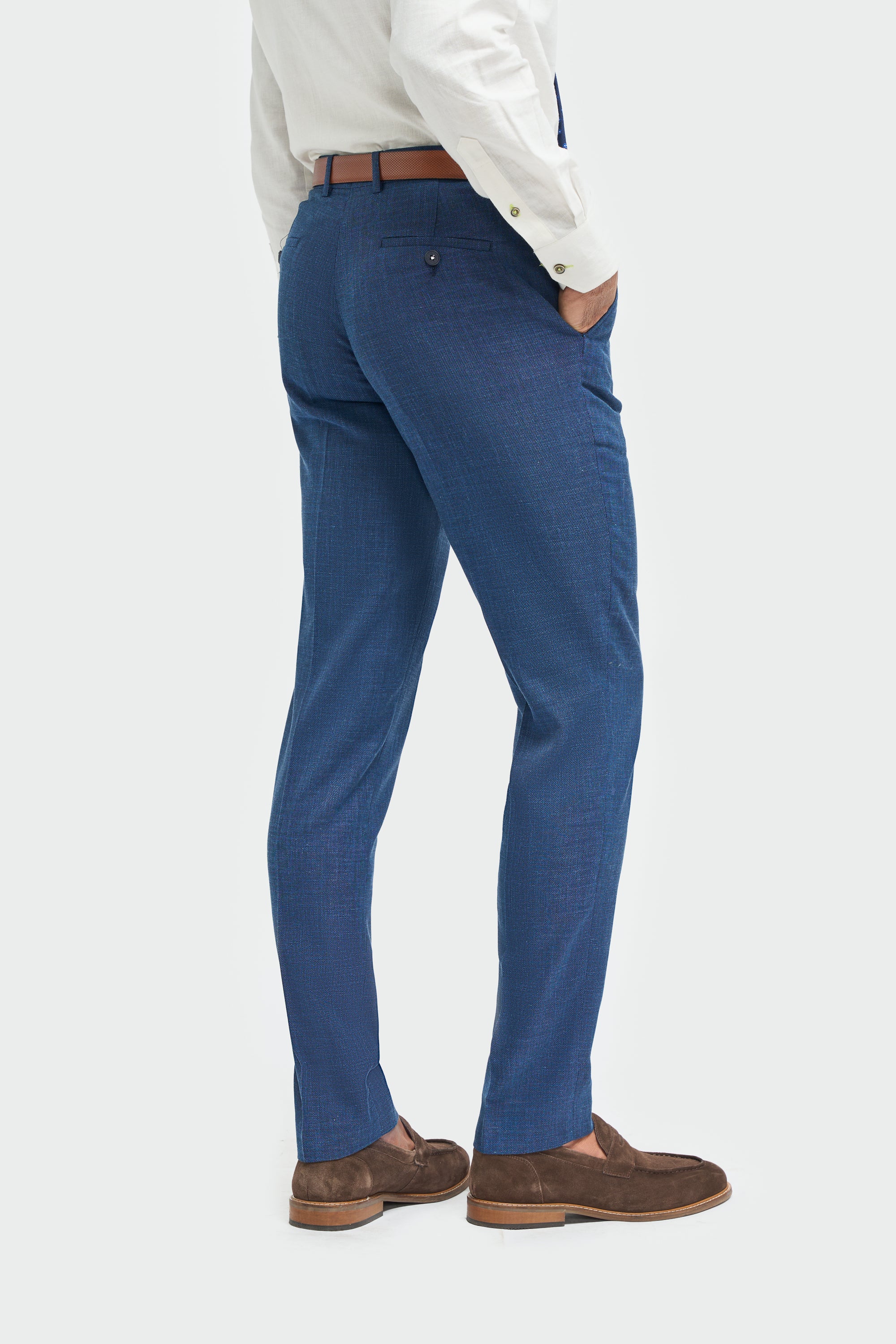 Cavani Malibu Three Piece Suit - Blue