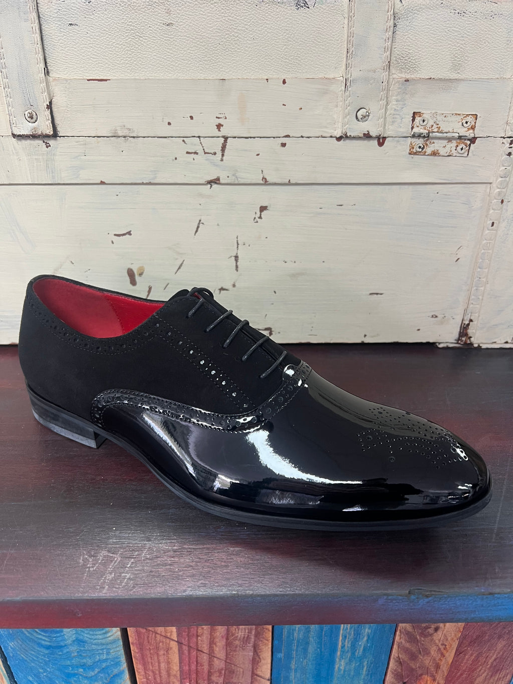 Lacuzzo Patent Dress Shoes - Black