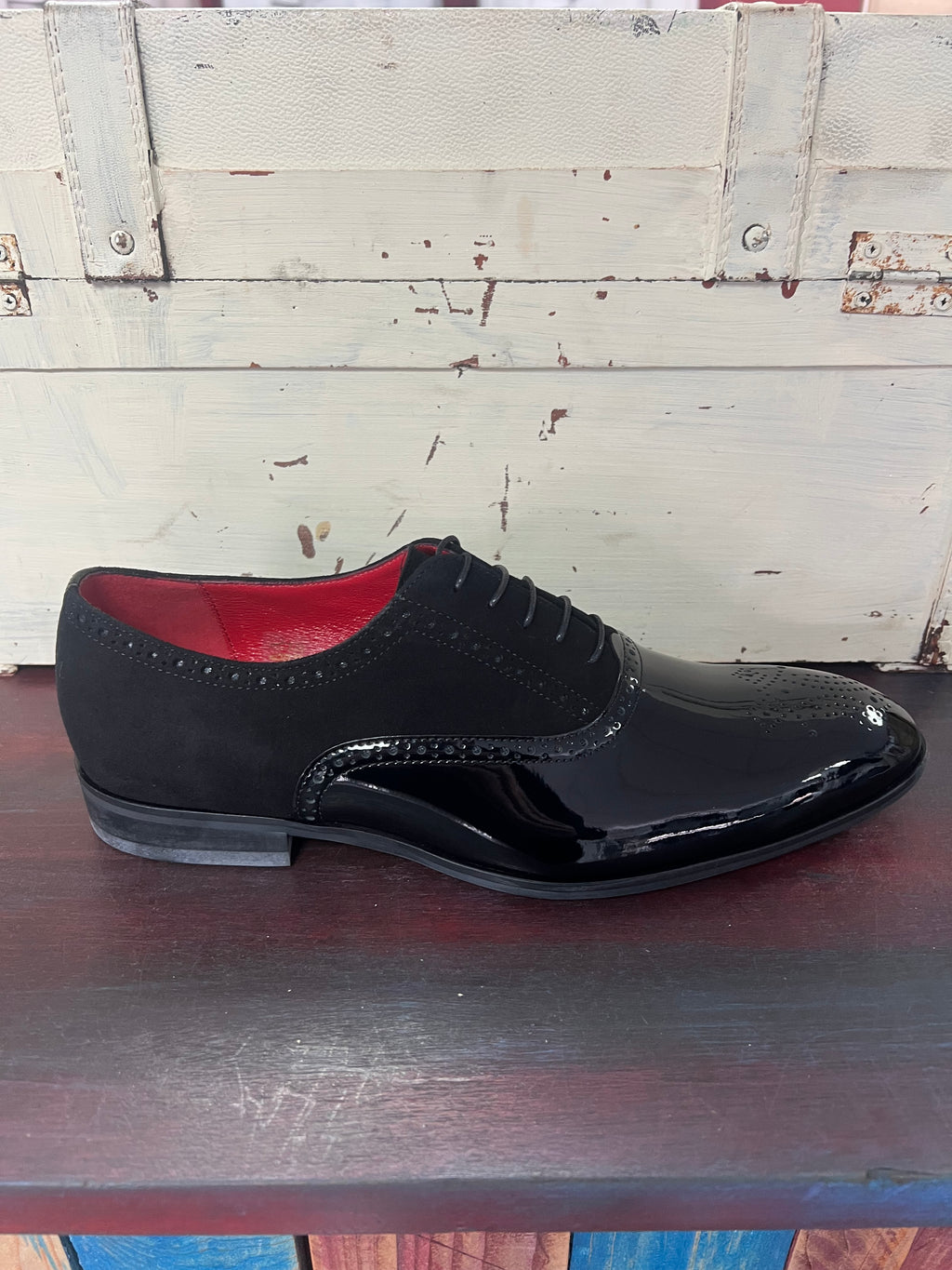 Lacuzzo Patent Dress Shoes - Black
