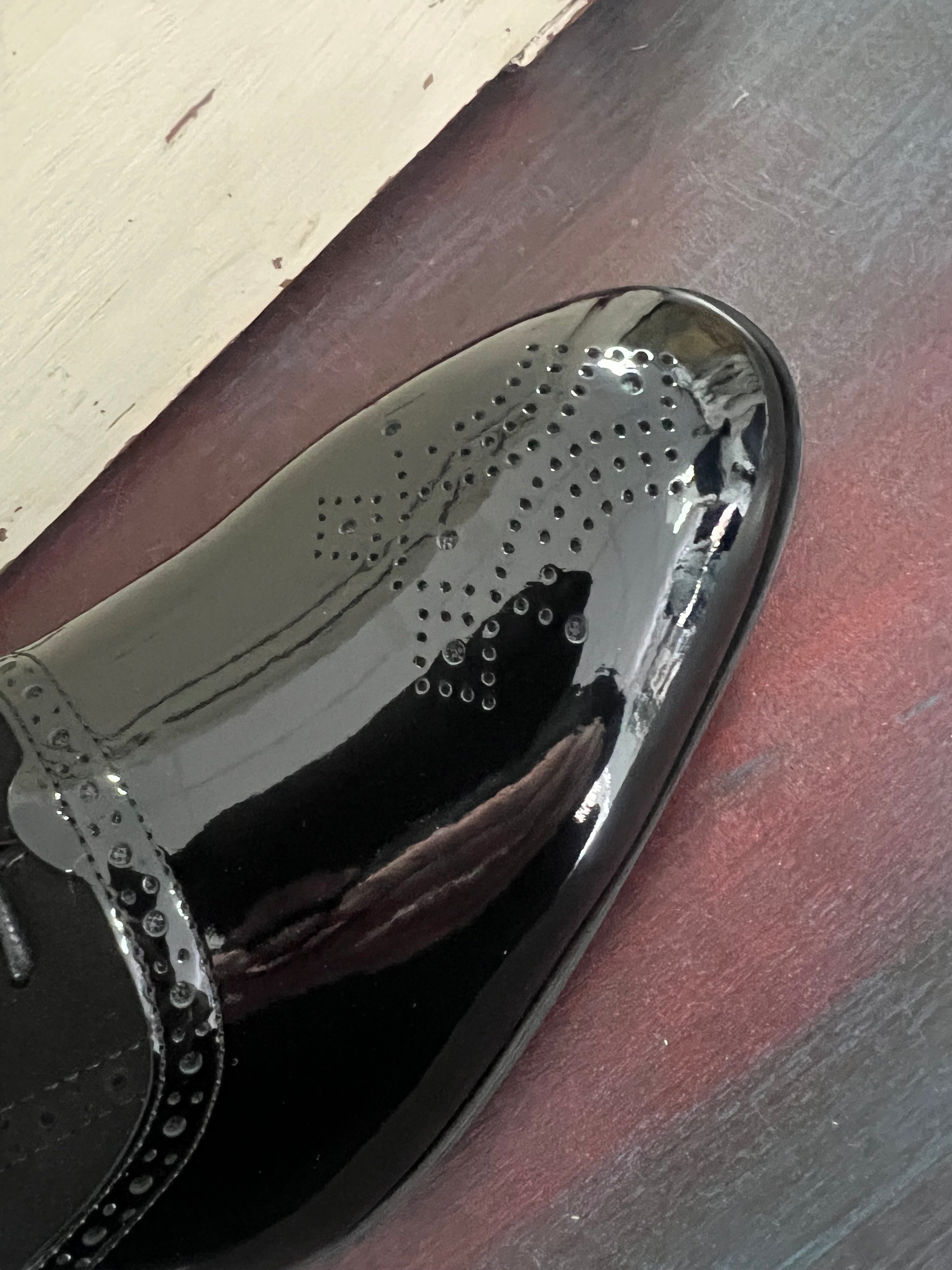 Lacuzzo Patent Dress Shoes - Black