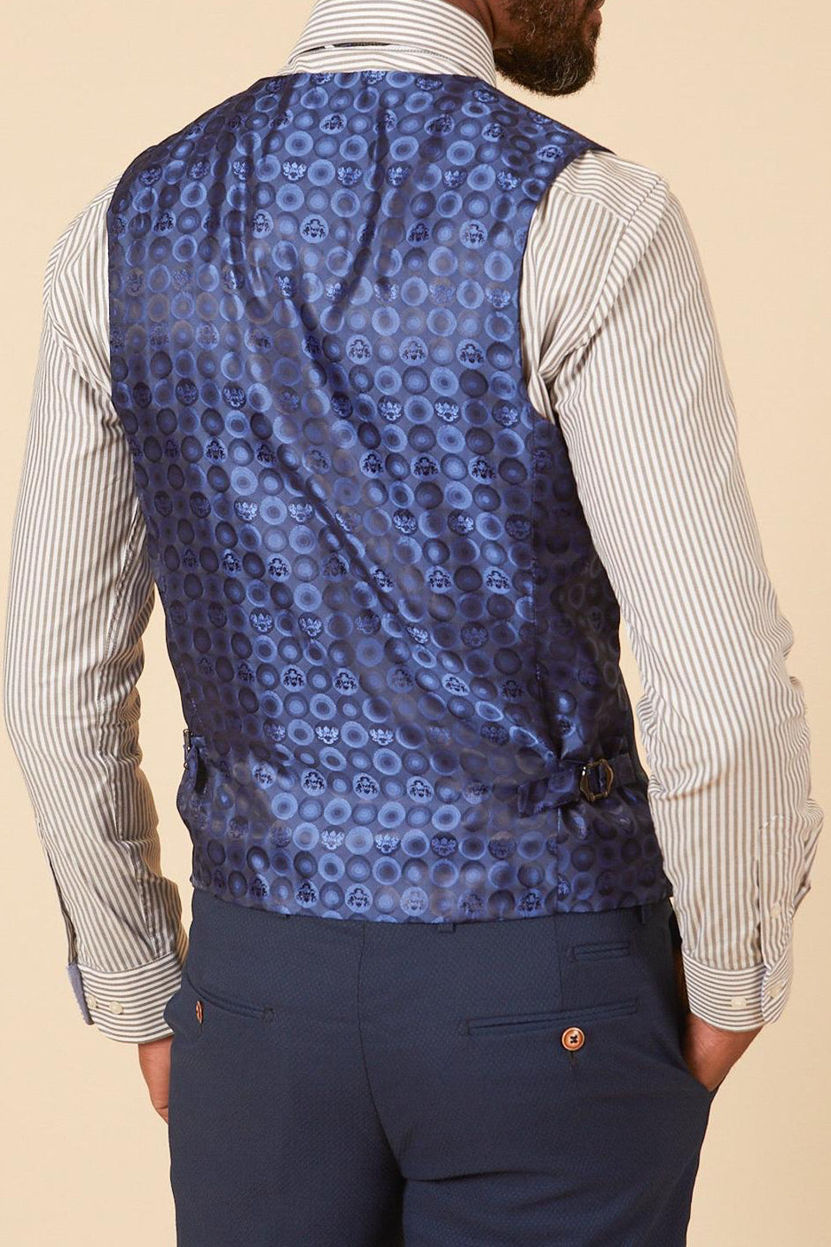Marc Darcy Max Waistcoat - Royal Blue