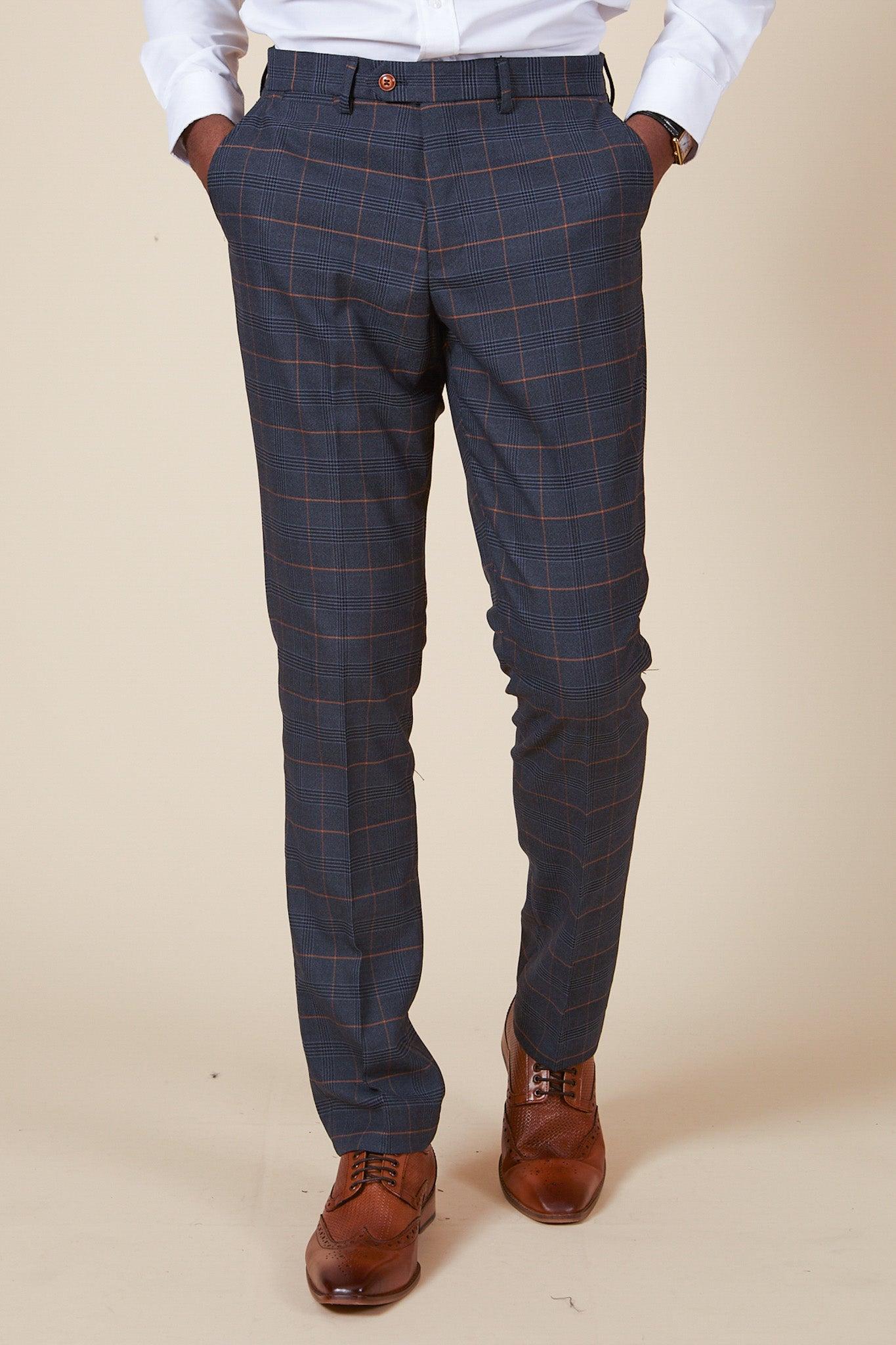 Marc Darcy Jenson Trousers - Marine