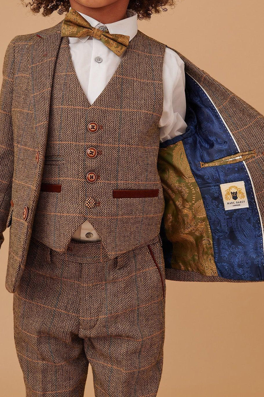 Marc Darcy Ted Boys Three Piece Suit