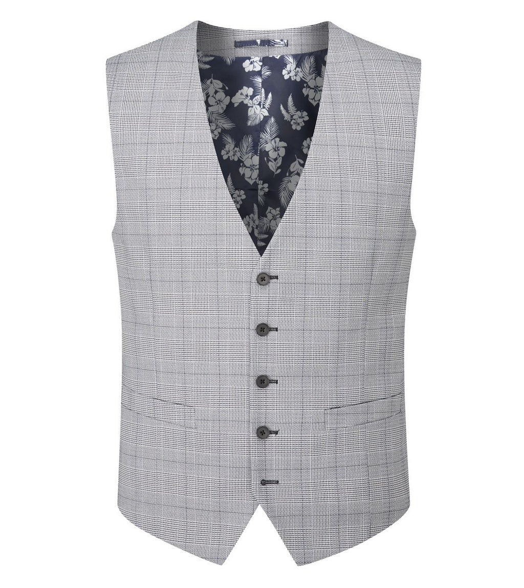 Skopes Anello Single Breasted Waistcoat - Grey
