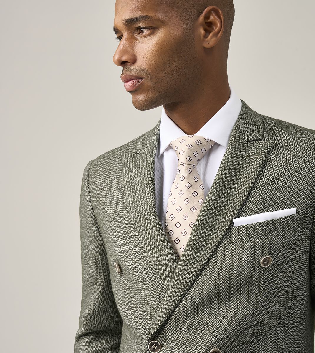 Skopes Jude Double Breasted Blazer - Sage