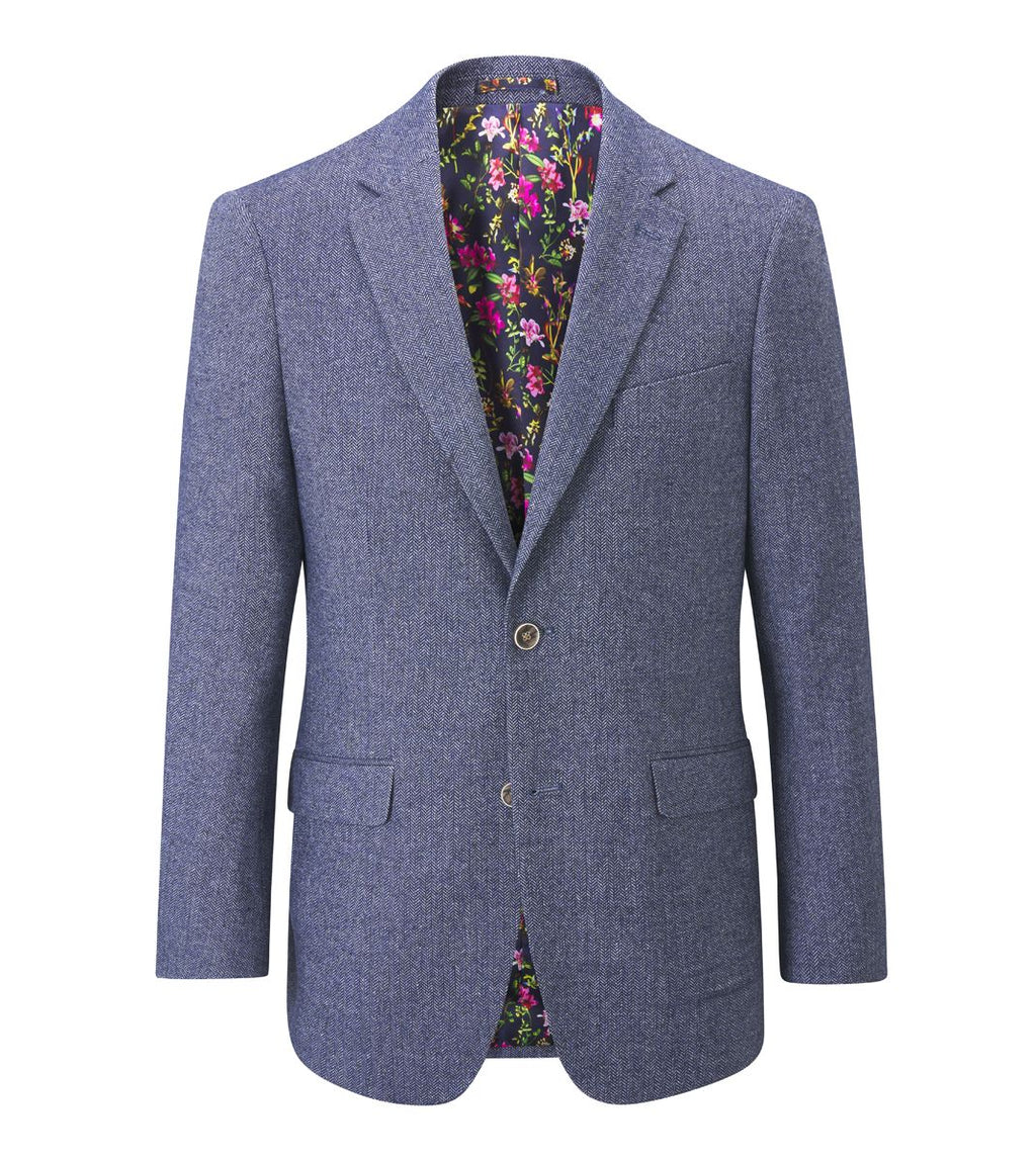 Skopes Jude Single Breasted Blazer Tailored Fit - Blue