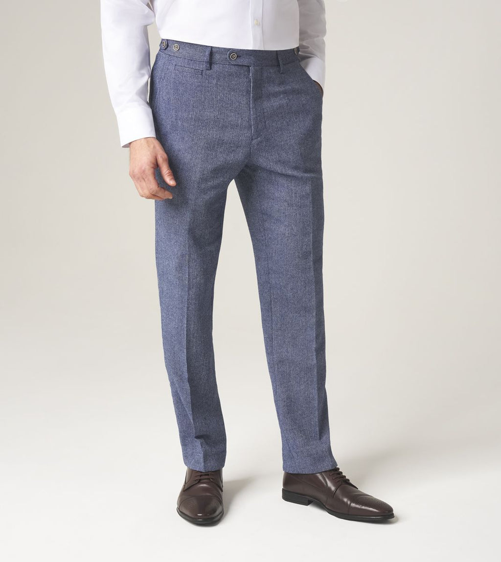 Skopes Jude Trousers Tailored Fit - Blue