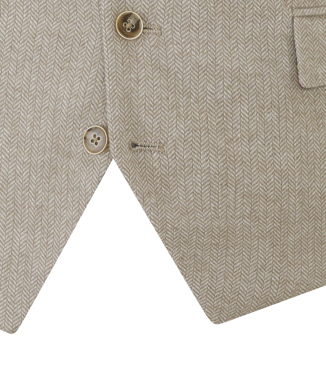 Skopes Jude Three Piece Suit Tailored Fit - Stone