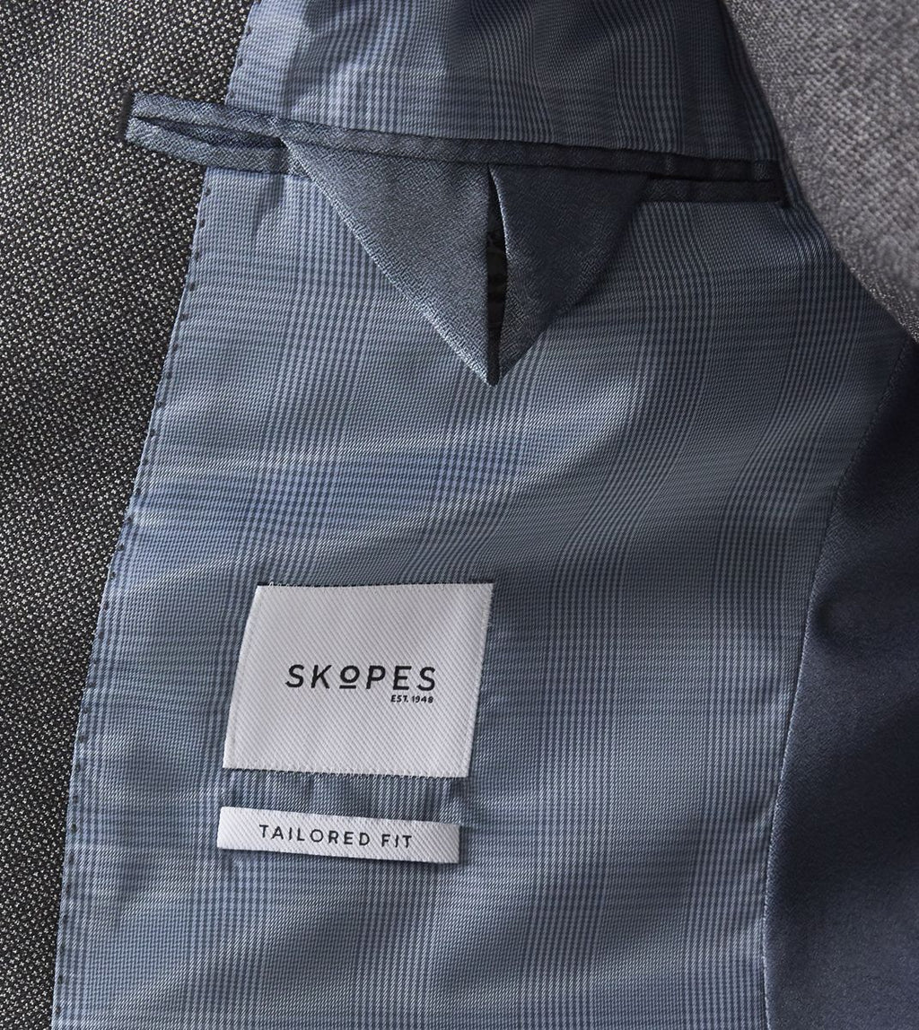 Skopes Harcourt Three Piece Suit Tailored Fit - Grey