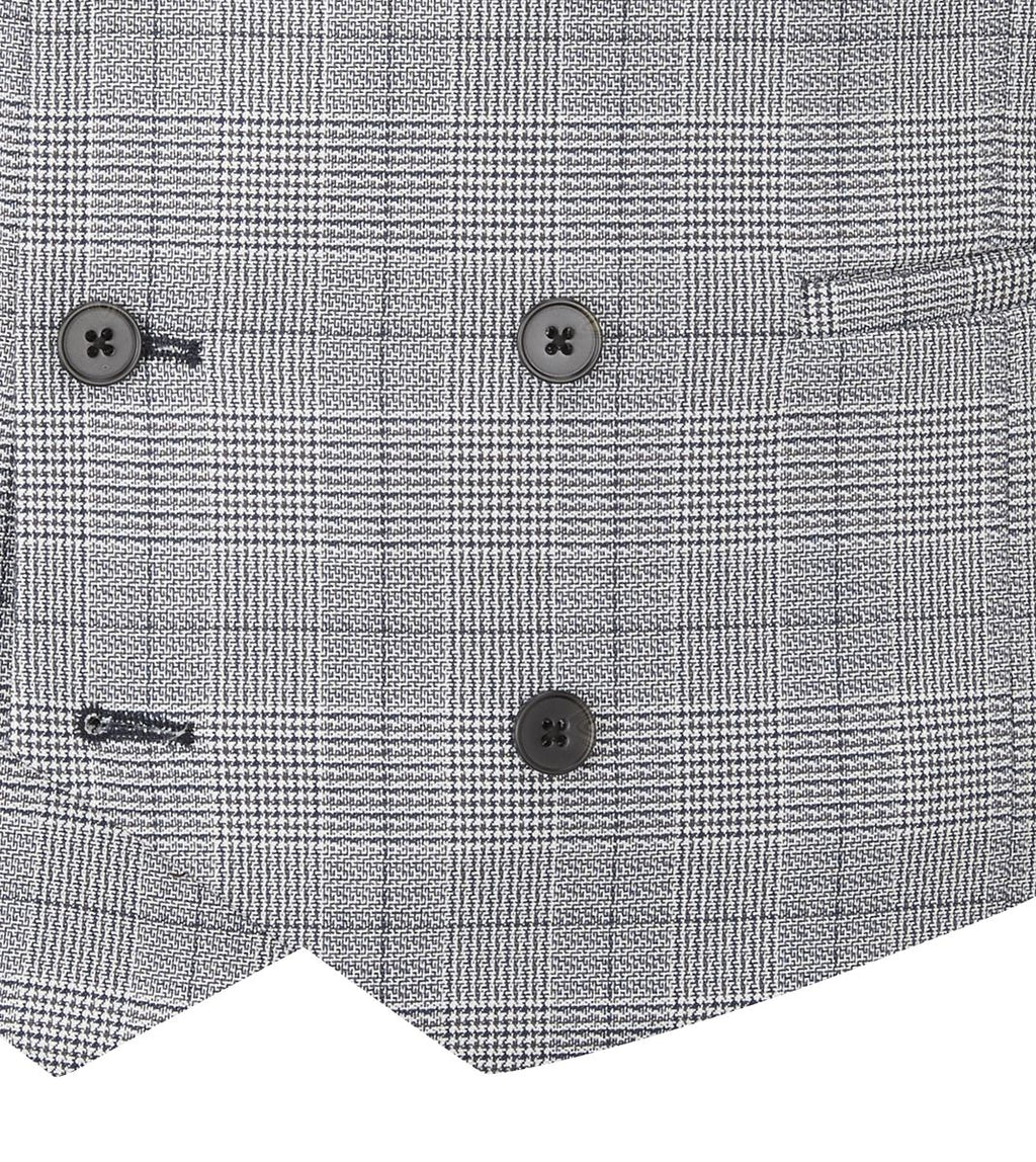 Skopes Anello Double Breasted Waistcoat - Grey