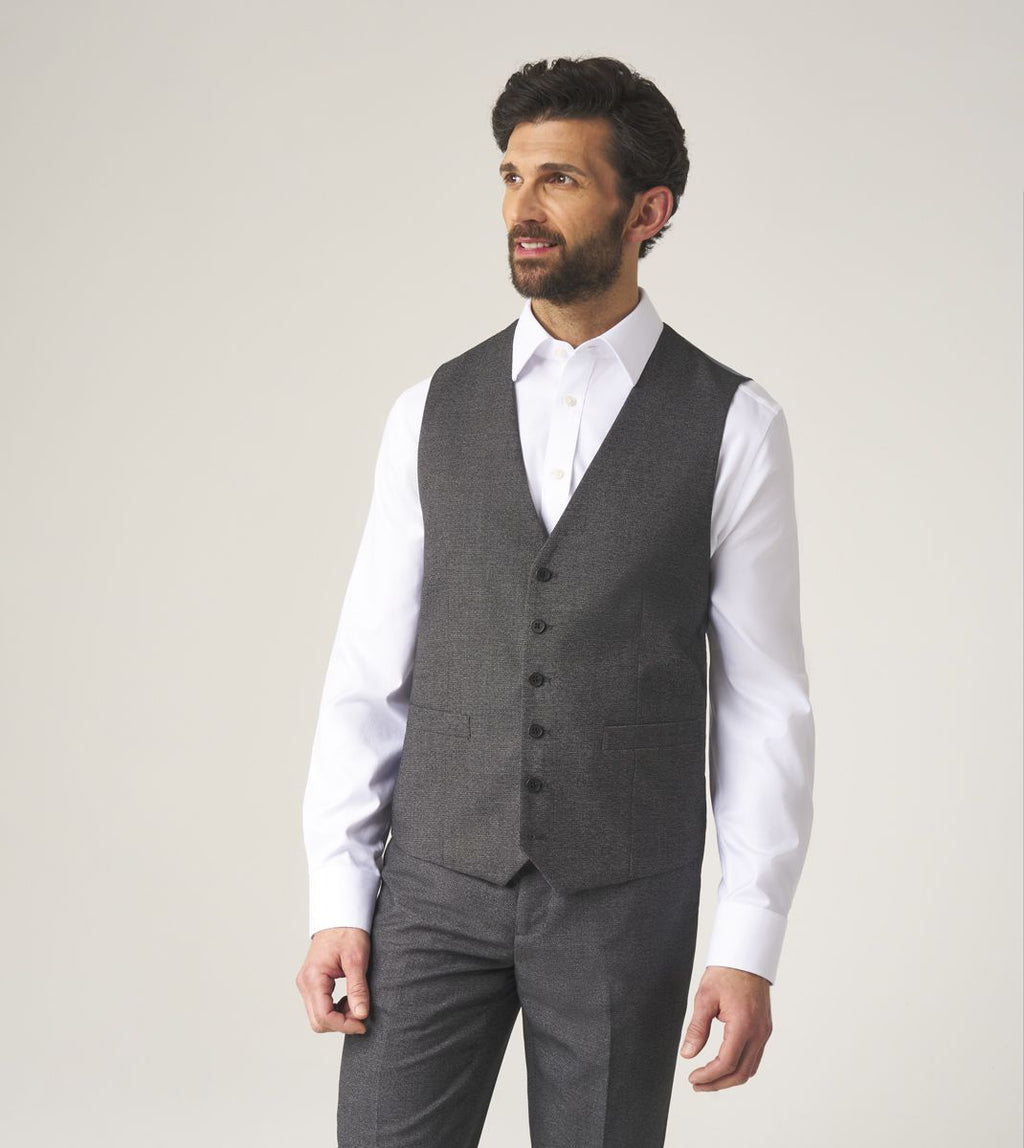 Skopes Harcourt Three Piece Suit Tailored Fit - Grey