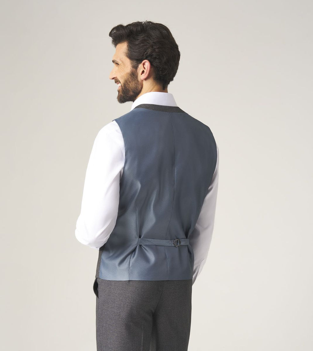 Skopes Harcourt Three Piece Suit Tailored Fit - Grey