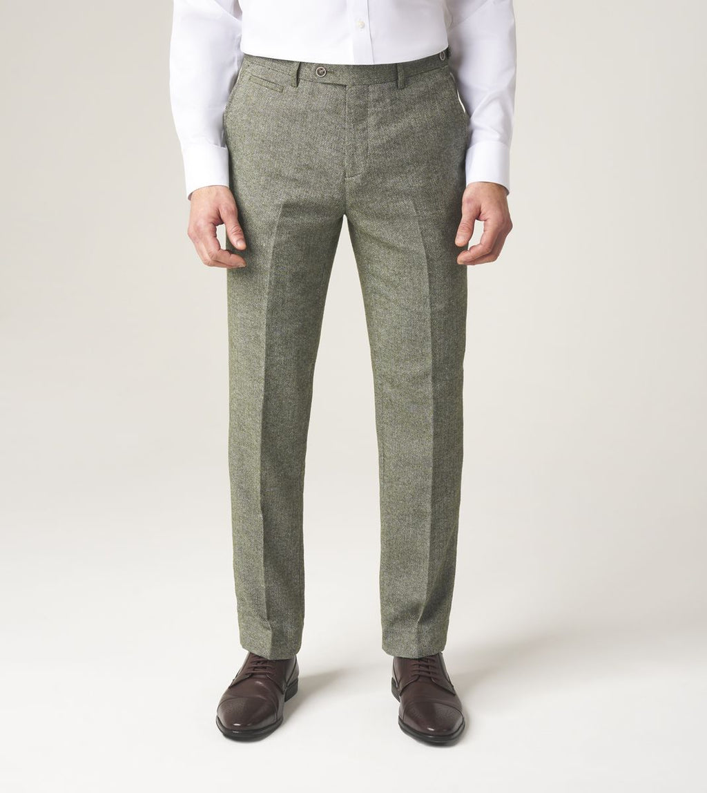 Skopes Jude Double Breasted Two Piece Suit - Sage