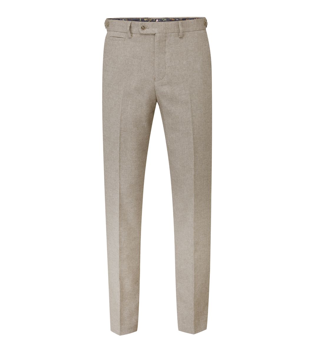 Skopes Jude Tailored Fit Trousers - Stone