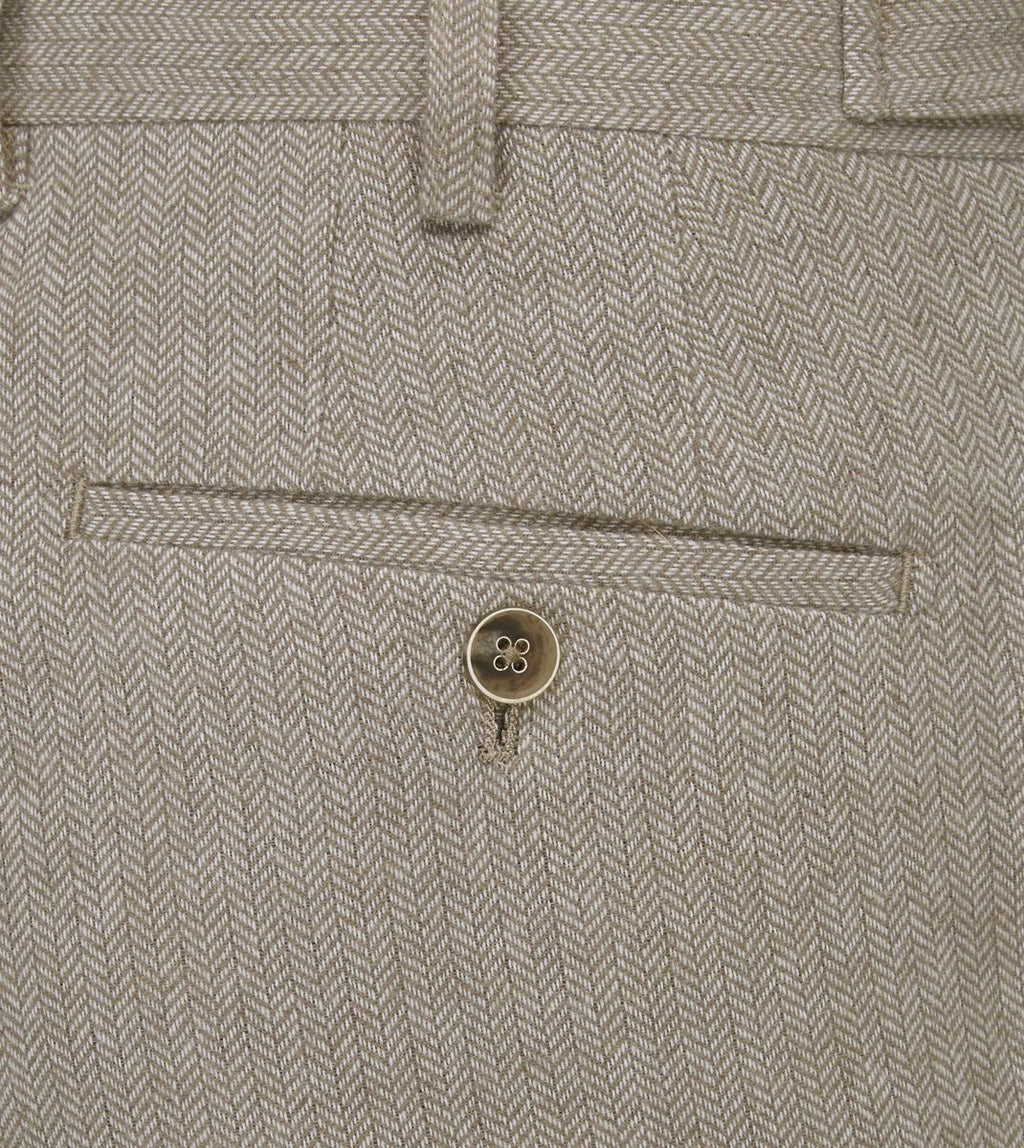 Skopes Jude Tailored Fit Trousers - Stone